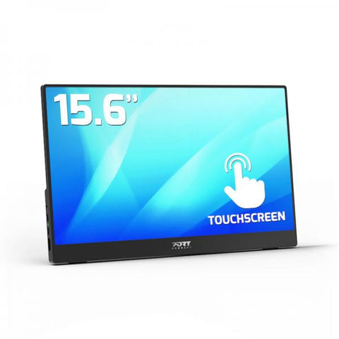 PORT DESIGNS PORTABLE MONITOR 15.6'' FHD - TOUCHSCREEN