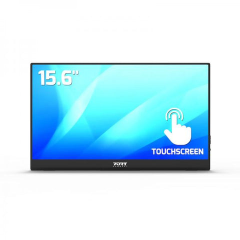 PORT DESIGNS PORTABLE MONITOR 15.6'' FHD - TOUCHSCREEN