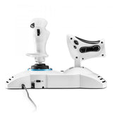 Thrustmaster T.Flight Hotas One Microsoft Flight Simulator Edition Nero, Bianco USB Joystick + leva di controllo del motore Analogico/Digitale PC, Xbox One, Xbox One S, Xbox One X (Thrustmaster T.Fli
