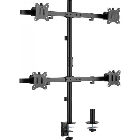 InLine Supporto da tavolo per 4x display LCD / LED fino a 81cm (32 "), max. 9kg