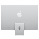 APPLE iMAC 2024 24" RETINA DISPLAY 4.5K ALL IN ONE 23.5" CHIP APPLE M4 CPU 10-CORE GPU 10 CORE RAM 16GB SSD 512GB WI-FI 6E-GIGABIT LAN ITALIA ARGENTO
