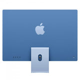 APPLE iMAC 2024 24" RETINA DISPLAY 4.5K ALL IN ONE 23.5" CHIP APPLE M4 CPU 10-CORE GPU 10 CORE RAM 24GB SSD 512GB WI-FI 6E-GIGABIT ITALIA LAN BLU