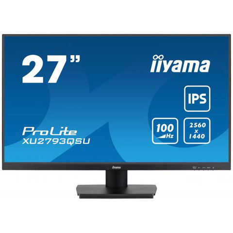 iiyama ProLite XU2793QSU-B7 LED display 68,6 cm (27") 2560 x 1440 Pixel Wide Quad HD Nero