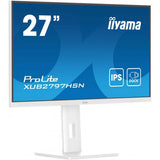 iiyama ProLite XUB2797HSN-W2 Monitor PC 68,6 cm (27") 1920 x 1080 Pixel Full HD LED Bianco