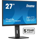 iiyama ProLite XUB2797QSN-B2 Monitor PC 68,6 cm [27] 2560 x 1440 Pixel Quad HD LED Nero (27IN IPS-PANEL 2560X1440 15CM - HEIGHT ADJ. STAND USB-C DOCK [65)