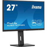 iiyama ProLite XUB2797HSN-B2 Monitor PC 68,6 cm [27] 1920 x 1080 Pixel Full HD LED Nero (iiyama ProLite XUB2797HSN-B2 27 Inch Full HD IPS Monitor, Matte Black, USB-C Dock, RJ45, 100 Hz, 1x HDMI, 1x D