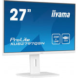 iiyama G-MASTER XUB2797QSN-W2 Monitor PC 68,6 cm [27] 2560 x 1440 Pixel Quad HD LED Bianco (iiyama G-MASTER XUB2797QSN-W2 computer monitor 68.6 cm [27'] 2560 x 1440 pixels 4K Ultra HD LED White)