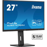 iiyama ProLite XUB2797QSU-B2 Monitor PC 68,6 cm [27] 2560 x 1440 Pixel Quad HD LED Nero (27IN IPS-PANEL 2560X1440 100HZ - QHD 1MS [MPRT] 15CM HEIGHT ADJ.)