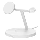 Belkin BoostCharge Pro Cuffie, Smartphone, Orologio intelligente Bianco USB Carica wireless Ricarica rapida Interno