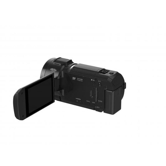 PANASONIC HC-V900E-K VIDEOCAMERA COMPATTA FULL-HD, GRANDANGOLO 25 MM, ZOOM OTTICO 24X, NERO
