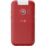 Doro Leva L21 7,11 cm [2.8] 132 g Rosso, Bianco Telefono cellulare basico (DORO funktionstelefon - 17 MB - GSM)