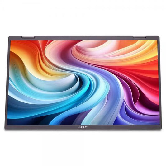 Acer PD163Qbmiuux Monitor PC 39,6 cm [15.6] 1920 x 1080 Pixel Double Full HD LED Grigio (PD163QBMIUUX 15.6IN PORTABEL - 1920X1080 HDMI TYPE-C SILVER)