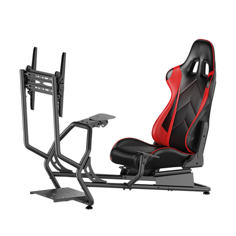 LogiLink EO0065 sedia per videogioco Sedia per gaming universale Seduta a dondolo (culla) Nero, Rosso