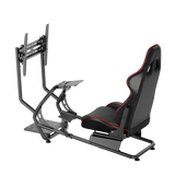 LogiLink EO0065 sedia per videogioco Sedia per gaming universale Seduta a dondolo (culla) Nero, Rosso