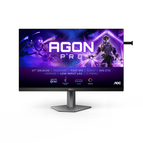 AOC G2 AG276FK Monitor PC 68,6 cm [27] 1920 x 1080 Pixel Full HD LED Nero, Grigio (AG276FK 68.6 27 INCH 1920 x 1080 Full HD LED)