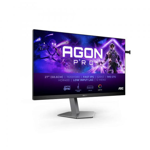 AOC G2 AG276FK Monitor PC 68,6 cm [27] 1920 x 1080 Pixel Full HD LED Nero, Grigio (AG276FK 68.6 27 INCH 1920 x 1080 Full HD LED)