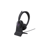 Yealink BH74 + Stand Teams USB-C/A Auricolare Wireless A Padiglione Ufficio USB Type-C / USB Type-A Bluetooth Base di ricarica Nero
