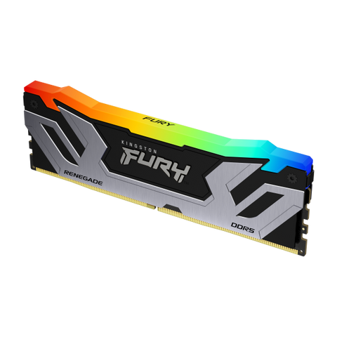 Kingston Technology FURY 24GB 8400MT/s DDR5 CL40 CUDIMM Renegade RGB Silver XMP