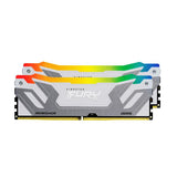 Kingston Technology FURY 48GB 8400MT/s DDR5 CL40 CUDIMM (Kit da 2) Renegade RGB Bianco XMP