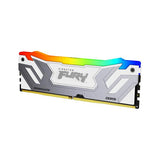 Kingston Technology FURY 48GB 8400MT/s DDR5 CL40 CUDIMM (Kit da 2) Renegade RGB Bianco XMP