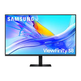 Monitor Samsung S80UD para PC, 94 cm (37"), 3840 x 2160 píxeles, 4K Ultra HD LCD, Nero 