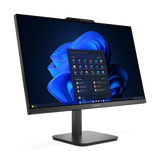 Lenovo V100 Intel N N100 23.8" 1920 x 1080 Pixel PC All-in-one 8 GB DDR4-SDRAM 512 GB SSD Windows 11 Pro Wi-Fi 6 BLACK