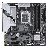 GIGABYTE B760M GAMING PLUS WIFI DDR4 Scheda madre - Supporta CPU Intel Core di 14a generazione, VRM a 4+1+1 fasi, fino a 5333 MHz DDR4 (OC), 2xPCIe 4.0 M.2, Wi-Fi 6, LAN 1 GbE, USB 3.2 Gen 1