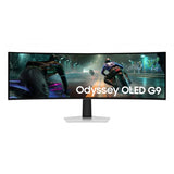 Samsung S49DG912SU Monitor PC 124,5 cm [49] 5120 x 1440 Pixel Dual QHD OLED Argento (49IN ODYSSEY OLED G9 DQHD 144HZ)