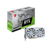 MSI VENTUS RTX 3050 2X XS WHITE 8G OC NVIDIA GeForce RTX 3050 8 GB GDDR6