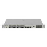 24-Port Gigabit L2 Managed POE Switch 24 Gigabit RJ45 POE/POE+ Ports 4 SFP Slots 370W PoE power budget 19-inch Rack-mountable Stell Case
