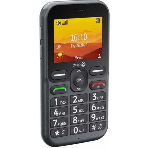 Doro Leva L10 6,1 cm [2.4] 118,9 g Grafite Telefono per anziani (LEVA 10 GRAPHITE - 2.4IN LTE)