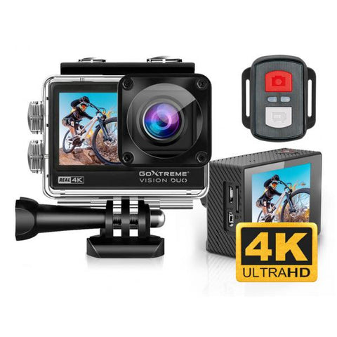 GoXtreme Vision DUO fotocamera per sport d'azione 12 MP 4K Ultra HD Wi-Fi 68 g
