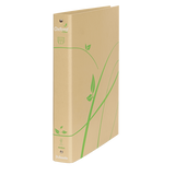 ESSELTE OXFORD GREEN RACCOGLITORE 4 ANELLI DA 30 mm 315X275X45 mm AVANA