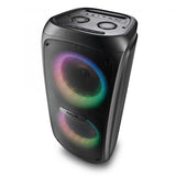 NGS WILD TEMPER ALTOPARLANTE PORTATILE BLUETOOTH 5.3 200 W TWS LUCI LED RGB INGRESSO USB/AUX IN DOPPIO INGRESSO MICROFONICO BATTERIA RICARICABILE DA 7,4 V/4400 MAH 5 ORE DI AUTONOMIA