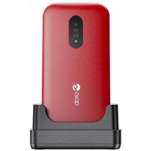 Doro 2820 7,11 cm (2.8") 116,9 g Rosso, Bianco Telefono di livello base