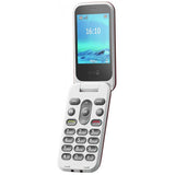 Doro 2820 7,11 cm (2.8") 116,9 g Rosso, Bianco Telefono di livello base