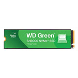 SanDisk SN3000 500 GB M.2 PCI Express 4.0 NVMe QLC 3D NAND (WD Green - 500 GB - SSD)