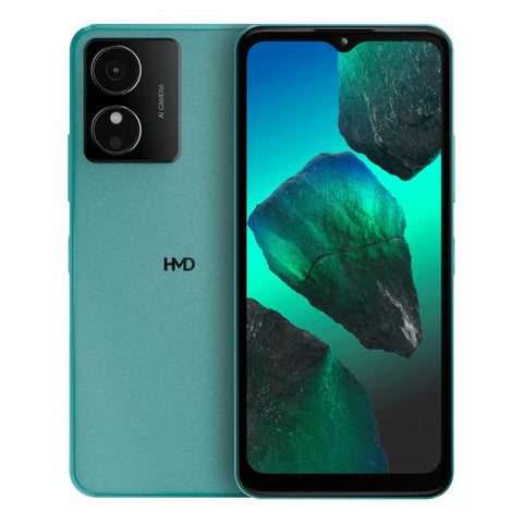 HMD Key 16,6 cm [6.52] SIM singola Android 14 Go edition 4G USB tipo-C 2 GB 32 GB 4000 mAh Blu (HMD KEY TA-1690 DS 2/32 Icy Blue)