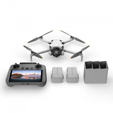DJI Mini 4 Pro Fly More Combo [RC 2] 4 rotori Quadrirotore 48 MP 3840 x 2160 Pixel 2590 mAh Nero, Bianco (DJI Mini 4 Pro Fly More Combo [RC 2])