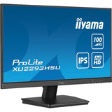 iiyama ProLite XU2293HSU-B7 Monitor PC 54,6 cm [21.5] 1920 x 1080 Pixel Full HD LED Nero (iiyama PROLITE XU2293HSU-B7 22 inch IPS Monitor, Full HD, 1ms, USB Hubx2, HDMI, DisplayPort, Freesync, 100Hz,