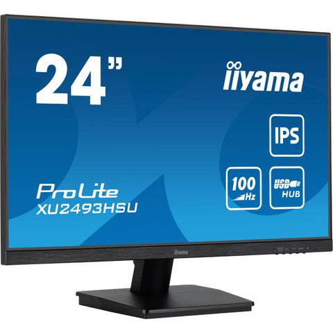 iiyama ProLite XU2493HSU-B7 Monitor PC 60,5 cm [23.8] 1920 x 1080 Pixel Full HD LED Nero (iiyama ProLite XU2493HSU-B7 - Monitor a LED - 24 [23.8 visualizzabile] - 1920 x 1080 Full HD [1080p] @ 100 Hz