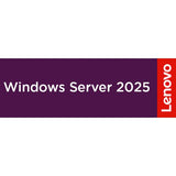 Lenovo Windows Server 2025 Client Access License [CAL] Licenza (Microsoft Windows Server 2025 - Licence - 5 user CALs - for ThinkSystem SR250 V3, SR630 V3, SR650 V3, ST250 V3, ST50 V3)