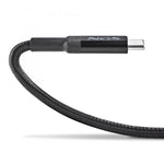 NGS Cavo Usb-C a Type-C Ricarica Rapida 100w 2m Nero