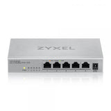 Zyxel XMG-105 Non gestito 2.5G Ethernet [100/1000/2500] Grigio (XMG-105 5 PORTS 2.5G + 1 SFP+ - MULTIGIG UNMANAG DESKTOP SWITCH)