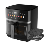 Cecotec Cecofry&Grill Duoheat 8000 Singolo 8 L Indipendente 2200 W Friggitrice ad aria calda Nero