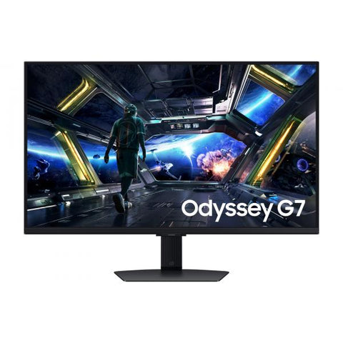 Samsung LS32DG702EU Monitor PC 81,3 cm [32] 3840 x 2160 Pixel 4K Ultra HD LCD Nero (Samsung Odyssey G7 LS32DG702EUXXU 32 INCH 4K UHD IPS Gaming Monitor with Speakers - 3840x2160 HDMI 2.1 144Hz 1ms Fu