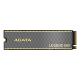 ADATA LEGEND 860 SSD 1TB M.2 2280 NVMe PCI Express 4.0 3D NAND - Lettura: 6000 MB/s Scrittura: 4000 MB/s