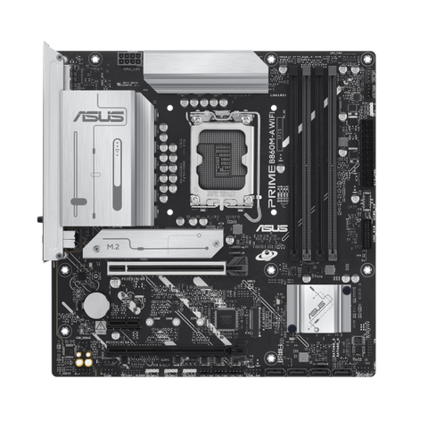 ASUS PRIME B860M-A WIFI Intel B860 LGA 1851 [Socket V1] micro ATX (ASUS PRIME B860M-A WIFI - Motherboard - micro ATX - LGA1851 Socket - B860 Chipset - USB-C 3.2 Gen 2x2, USB 3.2 Gen 2, USB 3.2 Gen 1,