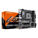 GIGABYTE B850M DS3H Scheda Madre - Processori AMD Ryzen Serie 9000, 16+2+2 fasi VRM digitali, fino a 8200MHz DDR5 (OC), 1xPCIe 5.0 + 1xPCIe 4.0 M.2, LAN 2.5, USB 3.2 Gen 2