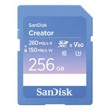 SanDisk Creator 256 GB SDXC UHS-II Classe 10